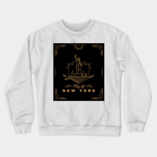 New York City Monogram Crewneck Sweatshirt